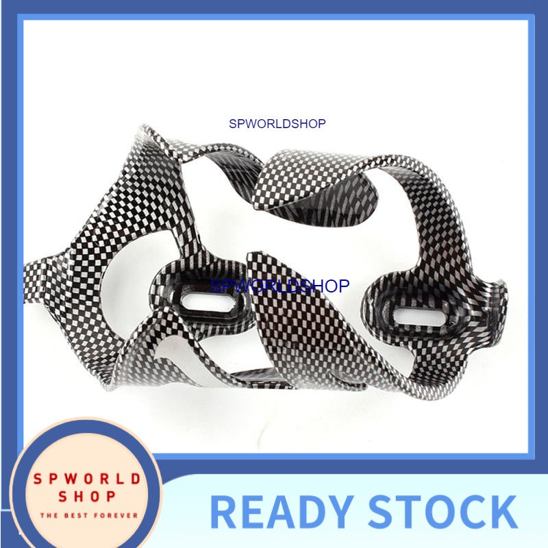 Bicycle Water Bottle Support Carbon Fiber Pattern Bicycle Kettle Rack Bike Cycling Ultralight Bottle Cage Bicycle Access