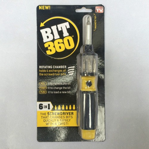 Snake Bit 360 Screwdriver 6 In 1