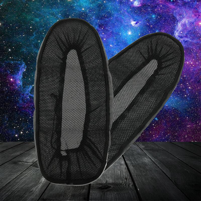 New Black Motorcycle Electric Bike Net Seat Cover Mesh Cooling Protector Cushion High Quality
