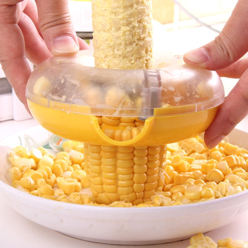 Hot sale Kitchen Gadgets One Step Corn Kerneler Grain Cob Thresher Stripper Peeler Remover Fruit Vegetable Tools