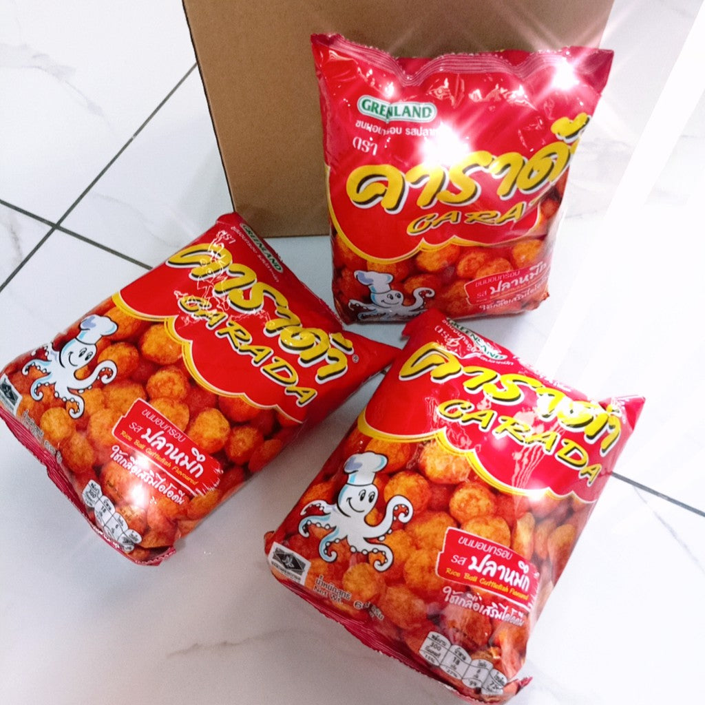 Halal Thailand Snack Carada Rice Ball 68g* READY STOCK