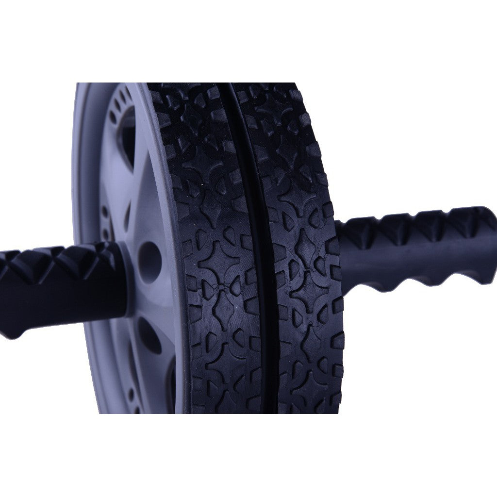 Double-Wheeled Abdominal Press Wheel Rollers Exercise Equipment for Home Gym Body Building Fitness with Hassock PREORDER