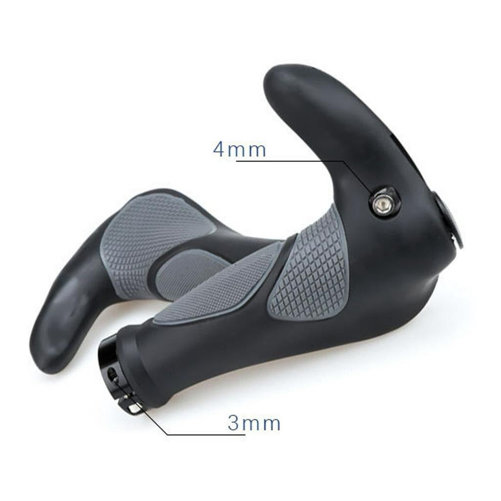 2Pcs Goat/Ox Horn Bicycle Handlebar Cover Handle Mountain Bike Sheath Shock Absorption Handles For Cycling Parts Accesso