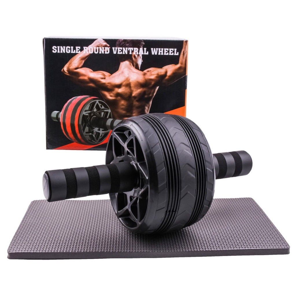 Abdominal wheel single wheel abdominal device abdominal wheel household fitness equipment thin waist abdominal vest line