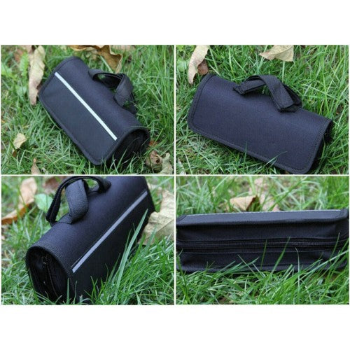 Bicycle repair tools set with carry bag