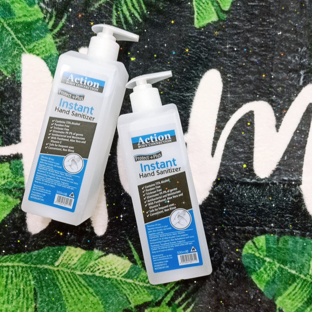 ACTION Hand Sanitizer 500ml 75% Alcohol *SEND IMMEDIATELY* KILL 99.9 GERMS