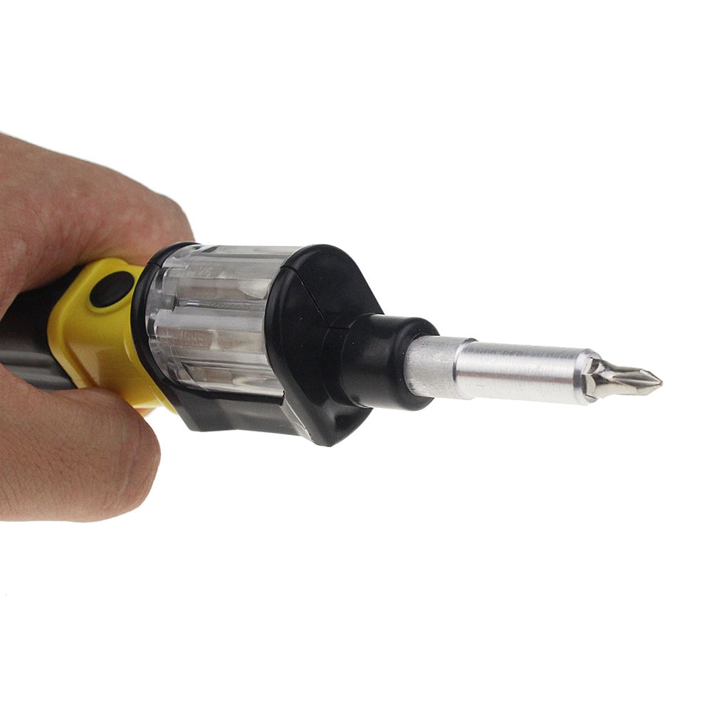 6in1 360 Degree Twist Flexible Screwdriver Bit Precision Screwdriver Screws DIY Repair Hand Tool