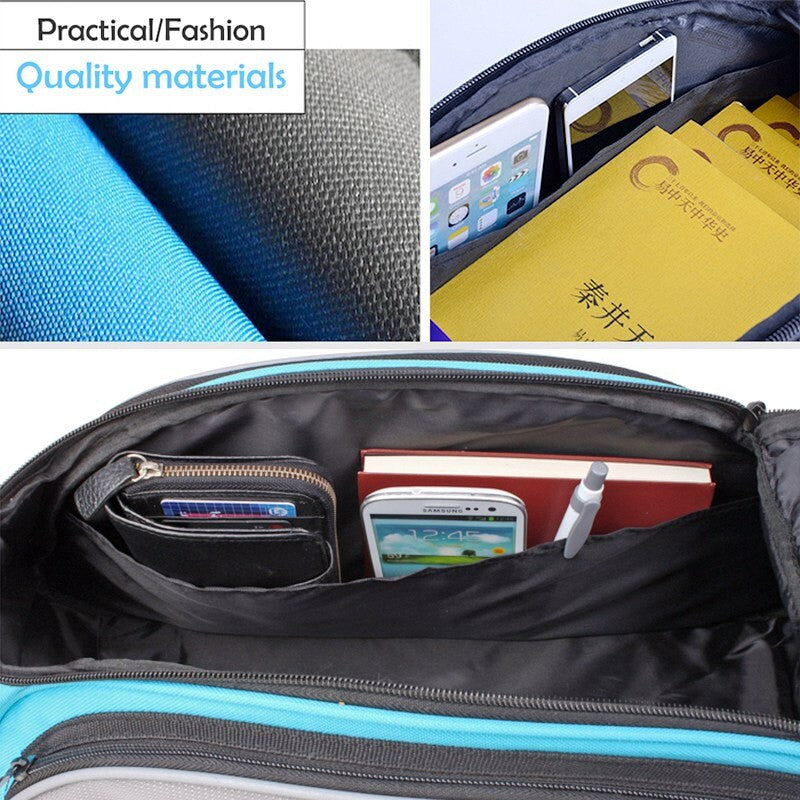 13L Bicycle Bag Multifunction Bike Tail Rear Bag Saddle Seat Pannier Bag Shoulder Handbag Bicicleta Basket Rack Trunk