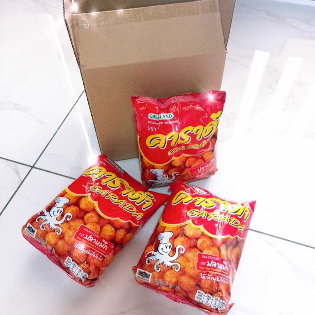 Halal Thailand Snack Carada Rice Ball 68g* READY STOCK