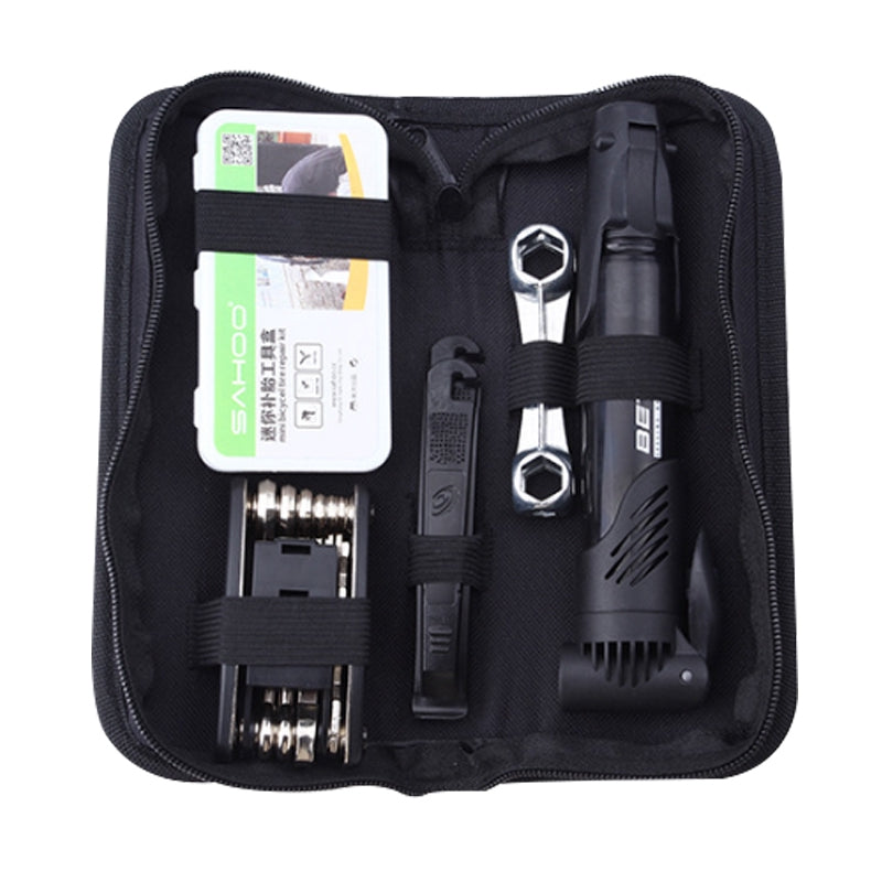 Mountain Bike Bicycle Repair Tools Mini Pump/ Type Repair Kit/ Screwdriver Tool Wrench Portable Cycling Tool Set
