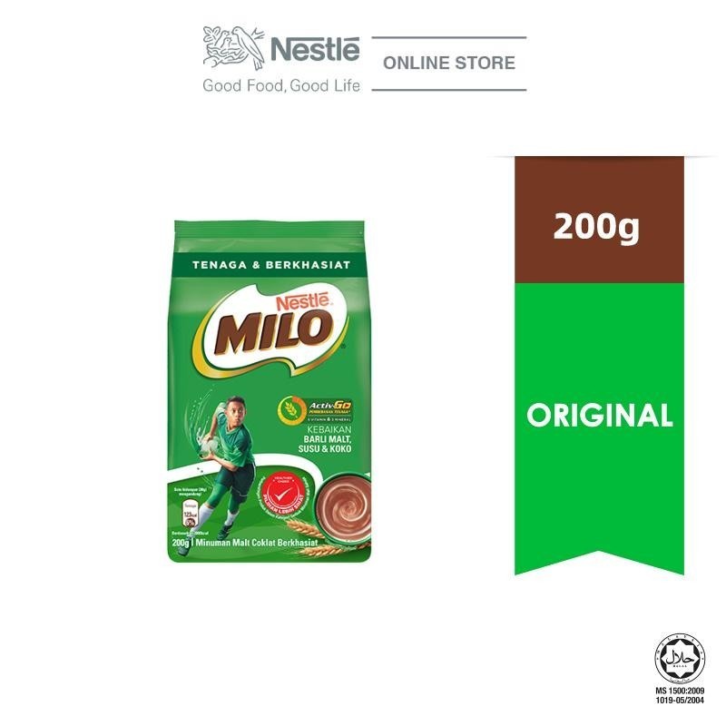 (FREE SHIPPING NO SBH/SRW)Nestle MILO Activ-Go Chocolate Malt Powder / VICO / OVALTINE / NESTUM [200g/400g/1kg/2kg/1.4kg