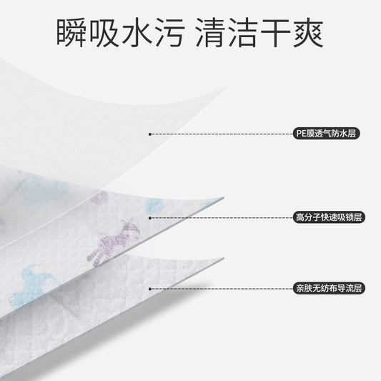 (READYSTOCK) 10PCS/50PCS Individual Packing Disposable Baby Bib Travel Waterproof Bib 一次性婴儿围兜