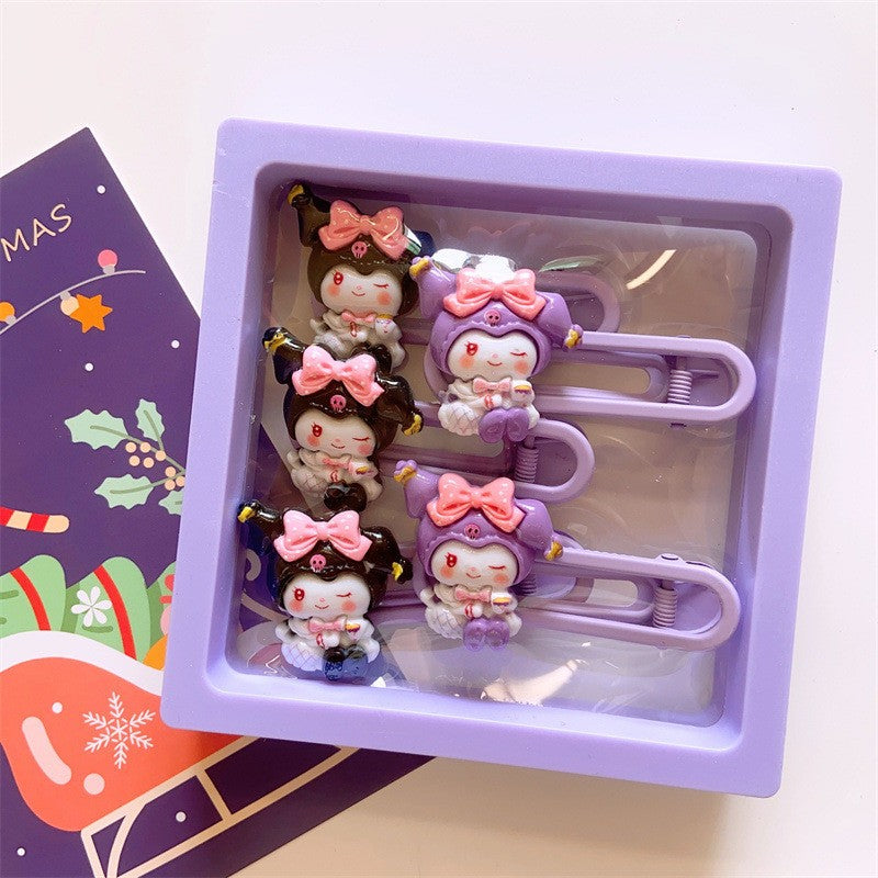 Ins Cute Cartoon Hair Clip Hair Accessory Set-CSW1003