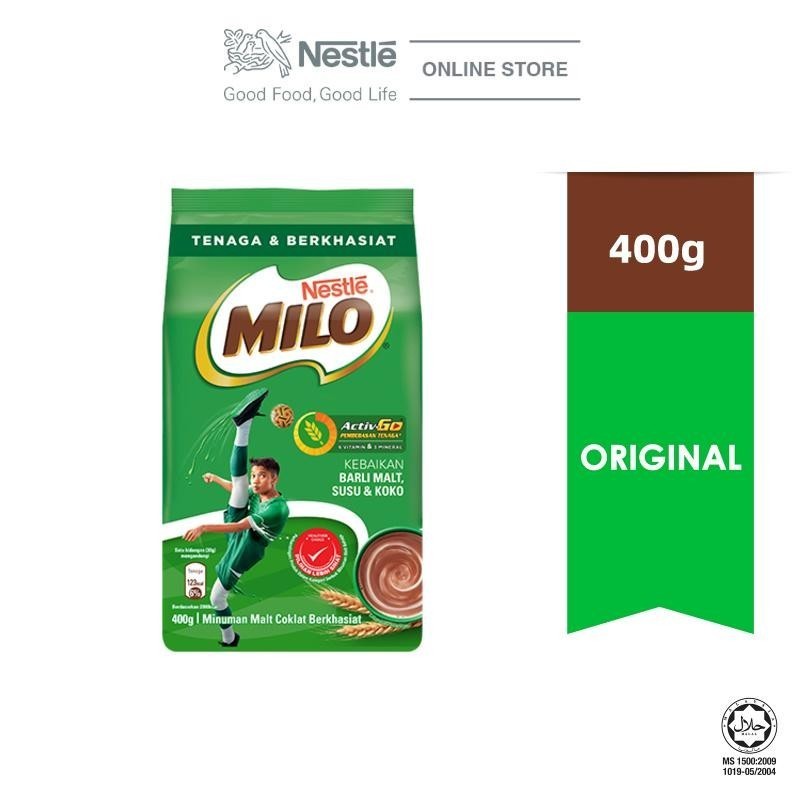(FREE SHIPPING NO SBH/SRW)Nestle MILO Activ-Go Chocolate Malt Powder / VICO / OVALTINE / NESTUM [200g/400g/1kg/2kg/1.4kg