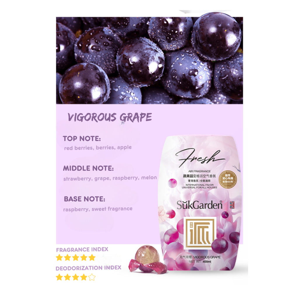 READY STOCK!!! SukGarden Air Fragrance | Indoor Odor Removal | Long-Lasting Scent | Air Purification Freshener 蔬果园空气香氛
