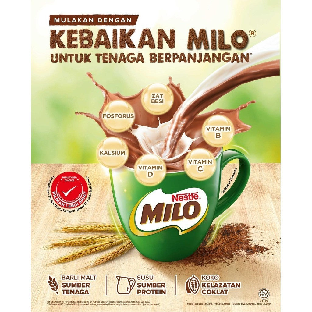 (FREE SHIPPING NO SBH/SRW)Nestle MILO Activ-Go Chocolate Malt Powder / VICO / OVALTINE / NESTUM [200g/400g/1kg/2kg/1.4kg