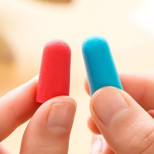READY STOCK‼️ 3/6 Pairs Soft Foam Ear Plugs Noise Reduction Penyumbat Telinga Tidur Travel Anti-Bising 耳塞 防噪音耳塞