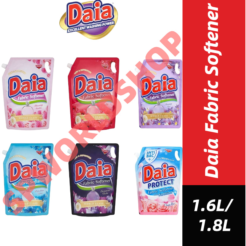 Daia® Fabric Softener 1.6L / 1.8L /1.4L