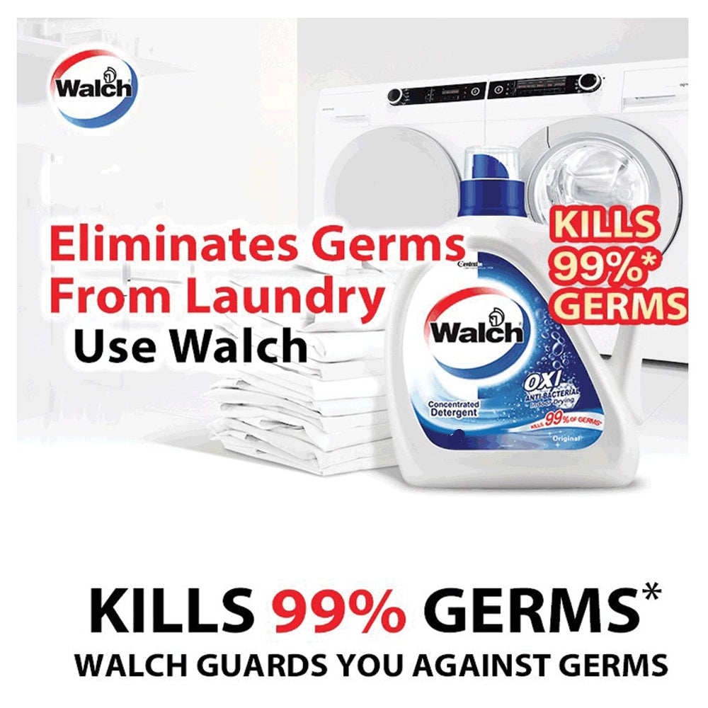 READY STOCK!!! Walch Anti-bacterial Concentrated Laundry Detergent Refill (400ml) - Pine
