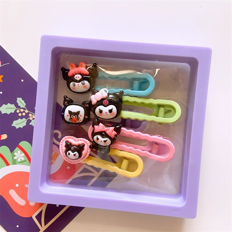 Ins Cute Cartoon Hair Clip Hair Accessory Set-CSW1003