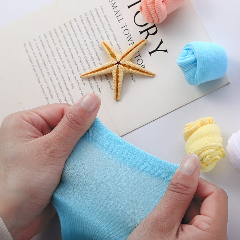READY STOCK‼️ Baby & Kids Socks (1-6 Years) | Candy Color Socks | Soft & Comfortable | 儿童袜子 (1-6岁)