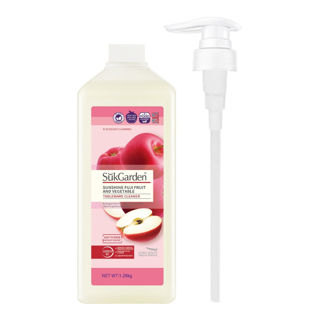 READY STOCK‼️ SUK GARDEN 1.28KG Food Grade Dishwashing Liquid Pencuci Pinggan Sayur Buah Anti-Bakteria