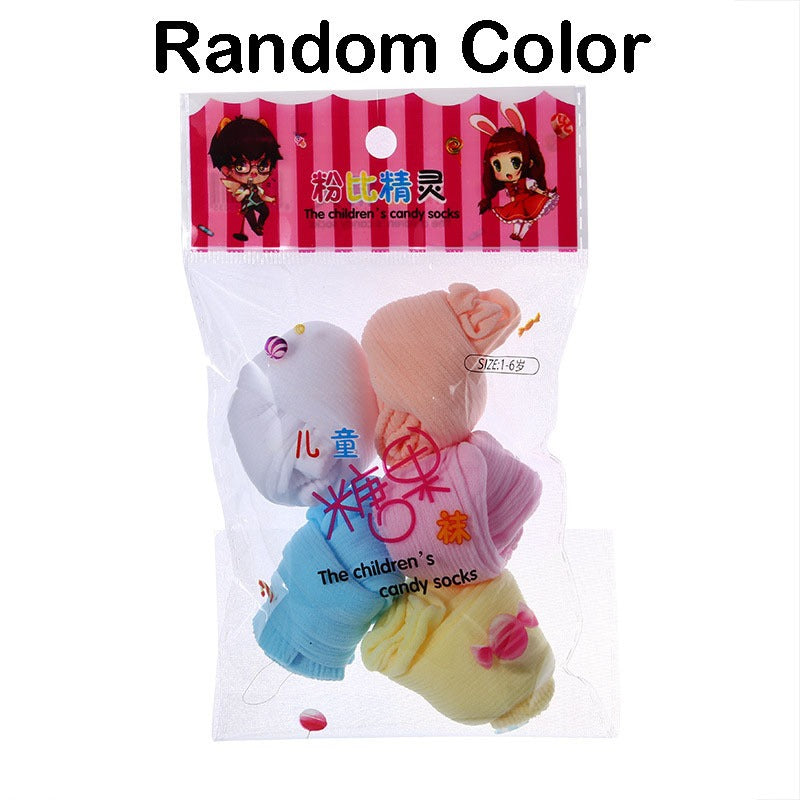 READY STOCK‼️ Baby & Kids Socks (1-6 Years) | Candy Color Socks | Soft & Comfortable | 儿童袜子 (1-6岁)