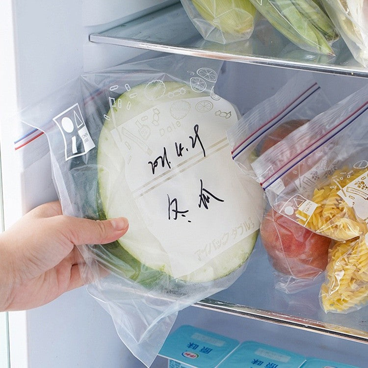 READY STOCK!!! Fresh-Keeping Sealed bag Self-sealing Household Plastic Bag Simpan Segar 密封袋保鲜食品包装袋自封塑封袋加厚