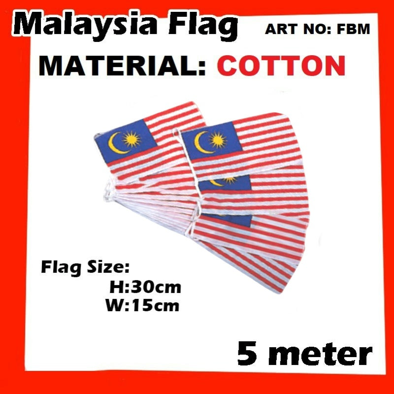 Malaysia Flag Line Banner Malaysia All State Flag Line Malaysia Triangle Flag Straight Flag Line
