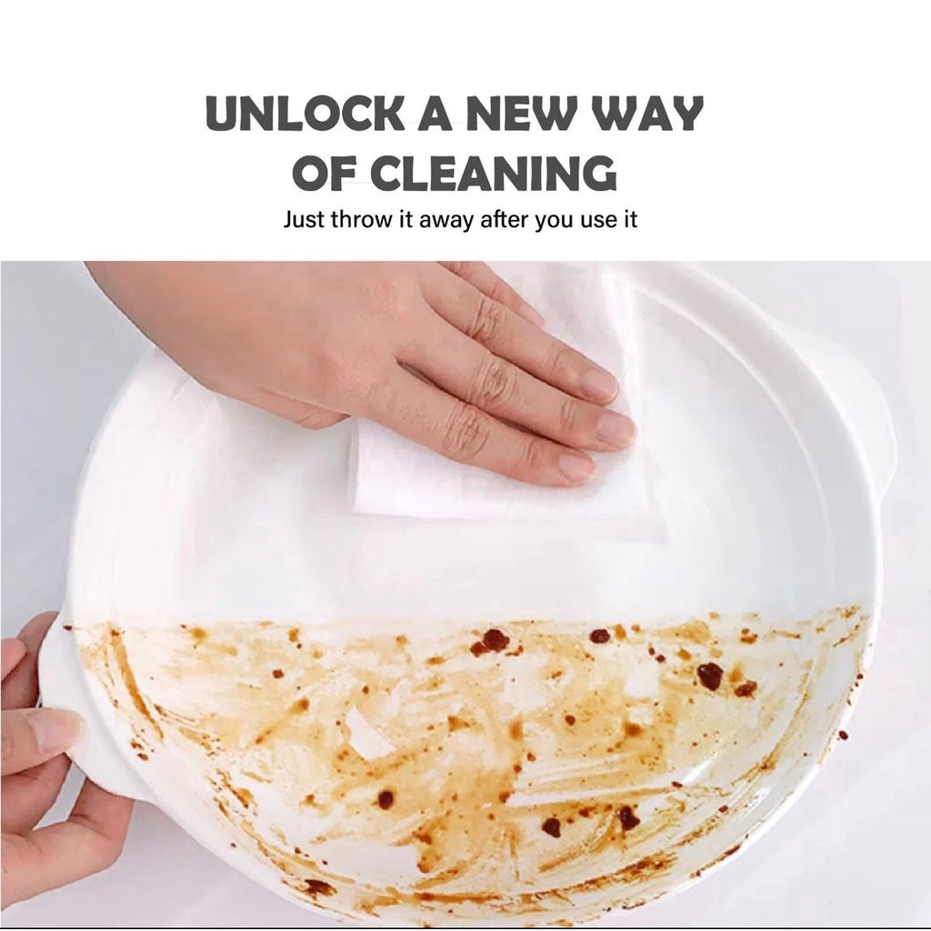 READY STOCK!!! 80PCS Kitchen Cleaning Wipes Kitchen Cleaning Wet Tissue Degreasing Tisu Dapur Tisu Basah Dapur 廚房清潔濕巾
