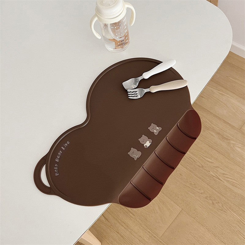 READY STOCK!!! Baby Silicone Placemat | Children's Waterproof Table Mat | Ins Style Portable JM114 婴儿硅胶餐垫 | 儿童防水桌垫