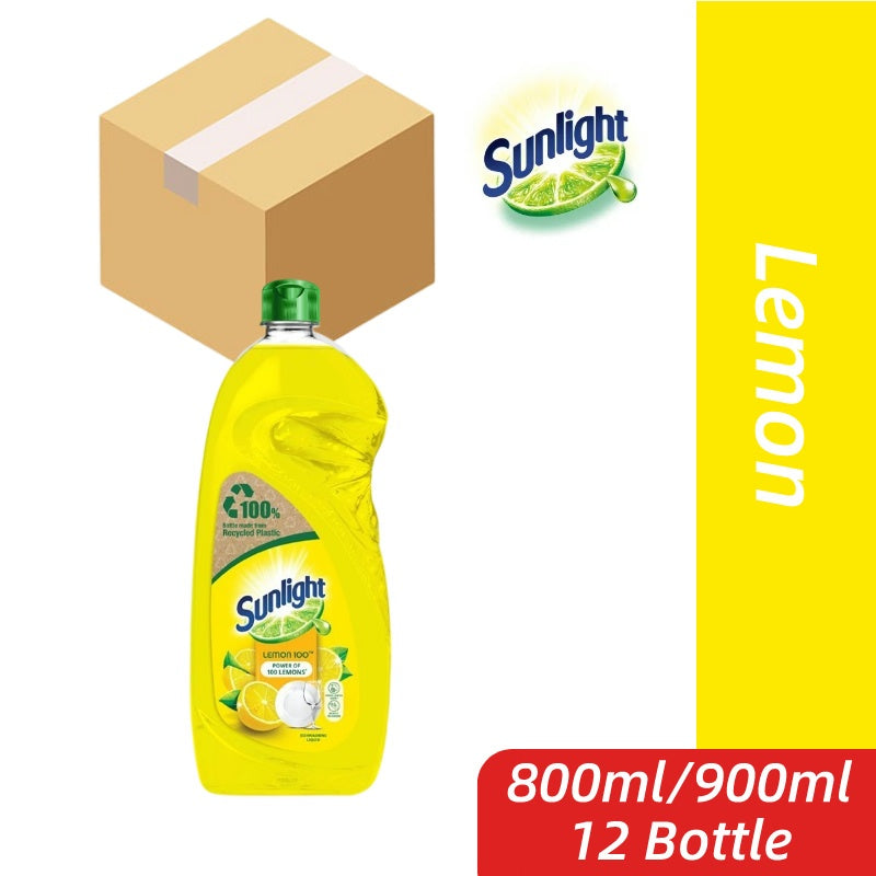 READY STOCK!!! Sunlight Dishwashing Liquid 800/900ml - 7 Variants 1 Box of 12 Bottle
