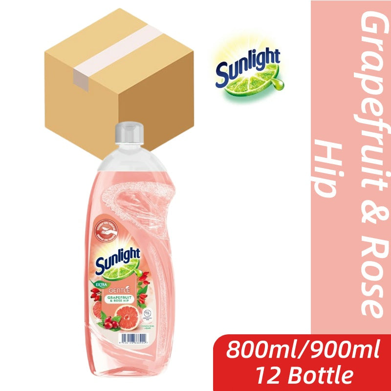 READY STOCK!!! Sunlight Dishwashing Liquid 800/900ml - 7 Variants 1 Box of 12 Bottle