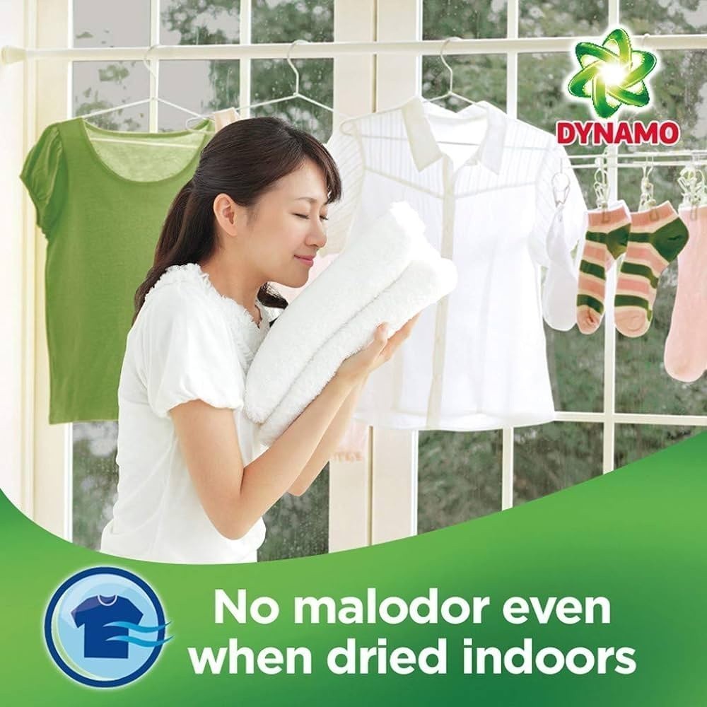 READY STOCK!!!Dynamo Long Lasting Freshness Liquid Detergent 2.5kg 1 Box of 6 Bottle