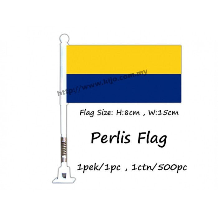 READY STOCK!!! Small Disco Spring Flag / Spring Motor Flag / Spring Flag / 小弹簧旗