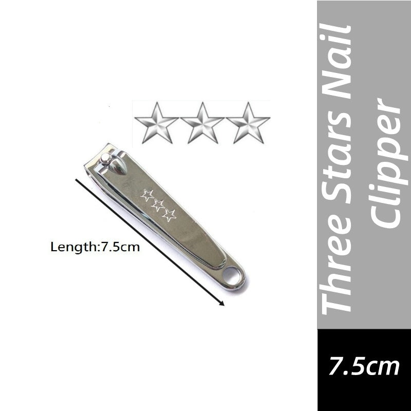 Three Stars Nail Clipper / Kijo Small and Big Nail Clipper 1-Pcs 三星指甲剪