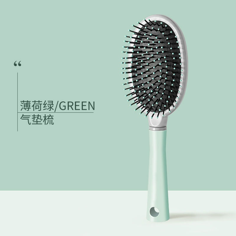 Comb Curved Vent Fluffy Hair Curly Hair Massage Ribs Comb Styling 马卡龙大弯蓬松梳子 头皮按摩梳卷发造型梳弧形十排骨梳子