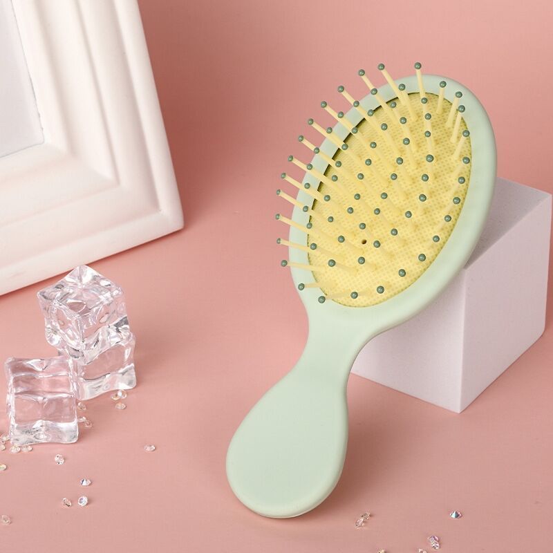 Comb Curved Vent Fluffy Hair Curly Hair Massage Ribs Comb Styling 马卡龙大弯蓬松梳子 头皮按摩梳卷发造型梳弧形十排骨梳子