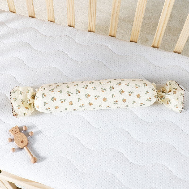 100% Cotton Baby Sleeping Pillow 3-6 Months Soft Muslin and Breathable Baby Pillow 3D Pillow For Newborn Baby-2434
