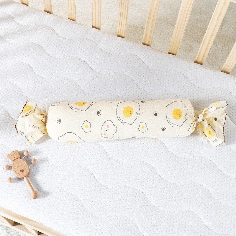 100% Cotton Baby Sleeping Pillow 3-6 Months Soft Muslin and Breathable Baby Pillow 3D Pillow For Newborn Baby-2434