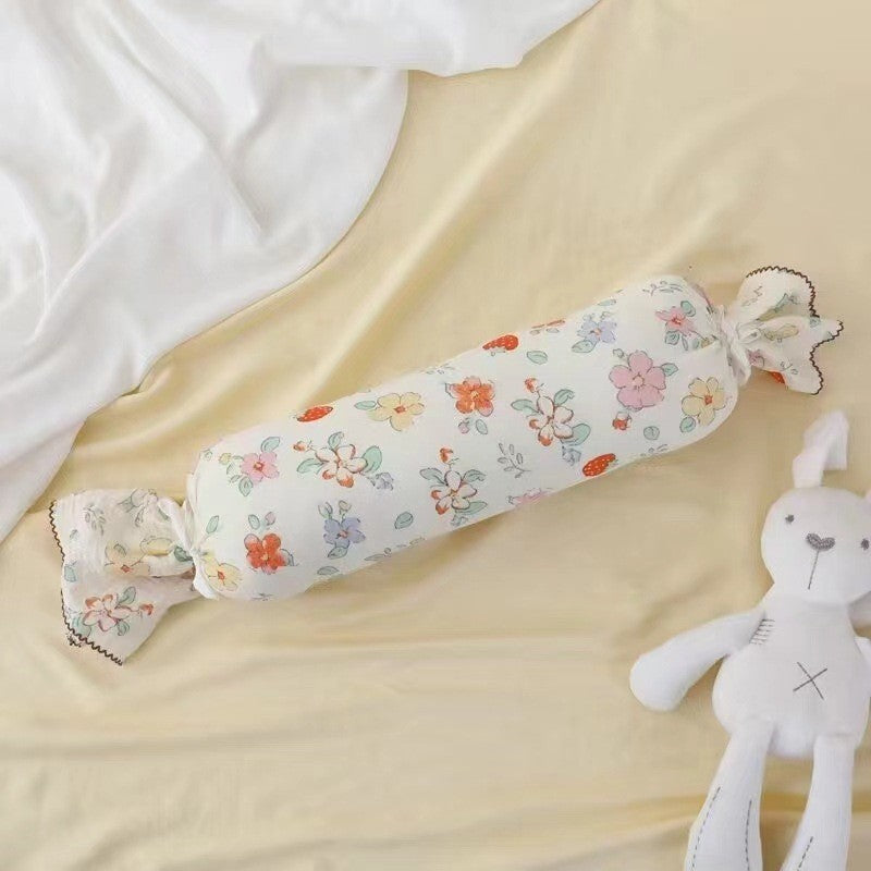 100% Cotton Baby Sleeping Pillow 3-6 Months Soft Muslin and Breathable Baby Pillow 3D Pillow For Newborn Baby-2434