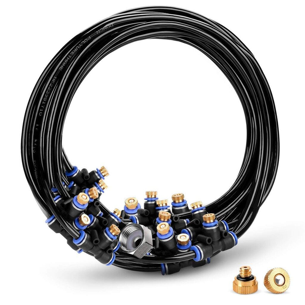 READY STOCK!!! Misting Cooling System | Trampoline & Patio Micro Flow Watering | 户外降温喷雾系统