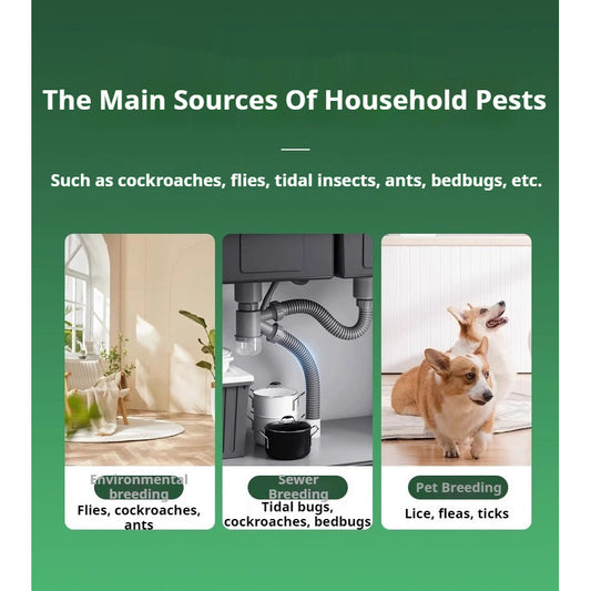 【READY STOCK】Plant Cockroach Conjugation Beads | Powerful Roach Bait Gel | Effective Cockroach Control for Home 慕尼黑散蟑凝珠