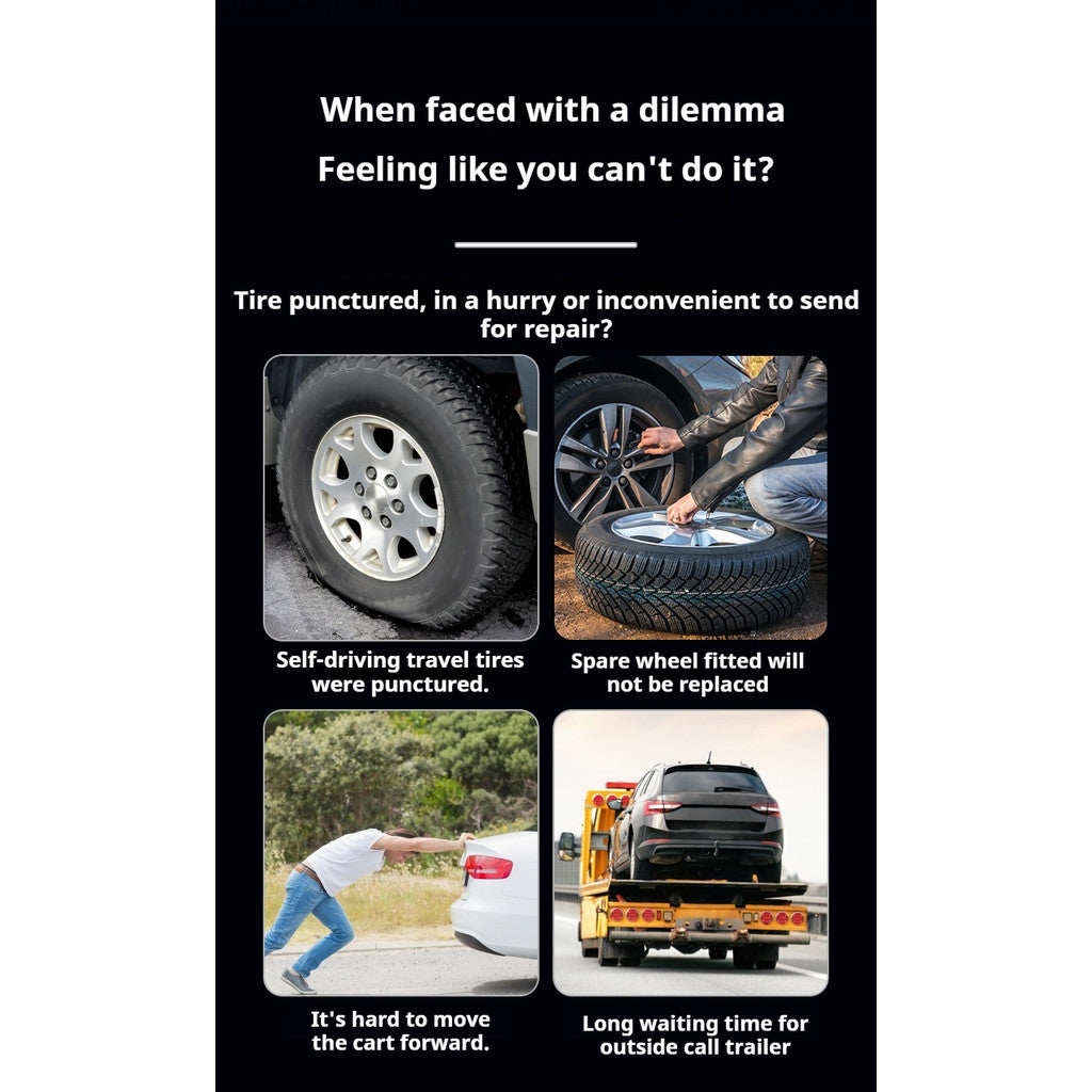 Cecair Penggantian Tayar Automatik | Automatic Tire Replacement Fluid | Quick Seal & Inflate No Dismantling 自动补胎液