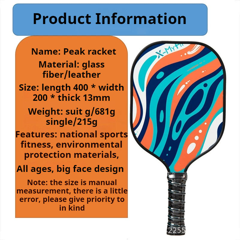 Pickleball Set with 2/4 Pickleballs and Pickleball Paddles Set of 2 Outdoor Indoor,Pickleball Net Bag 匹克球