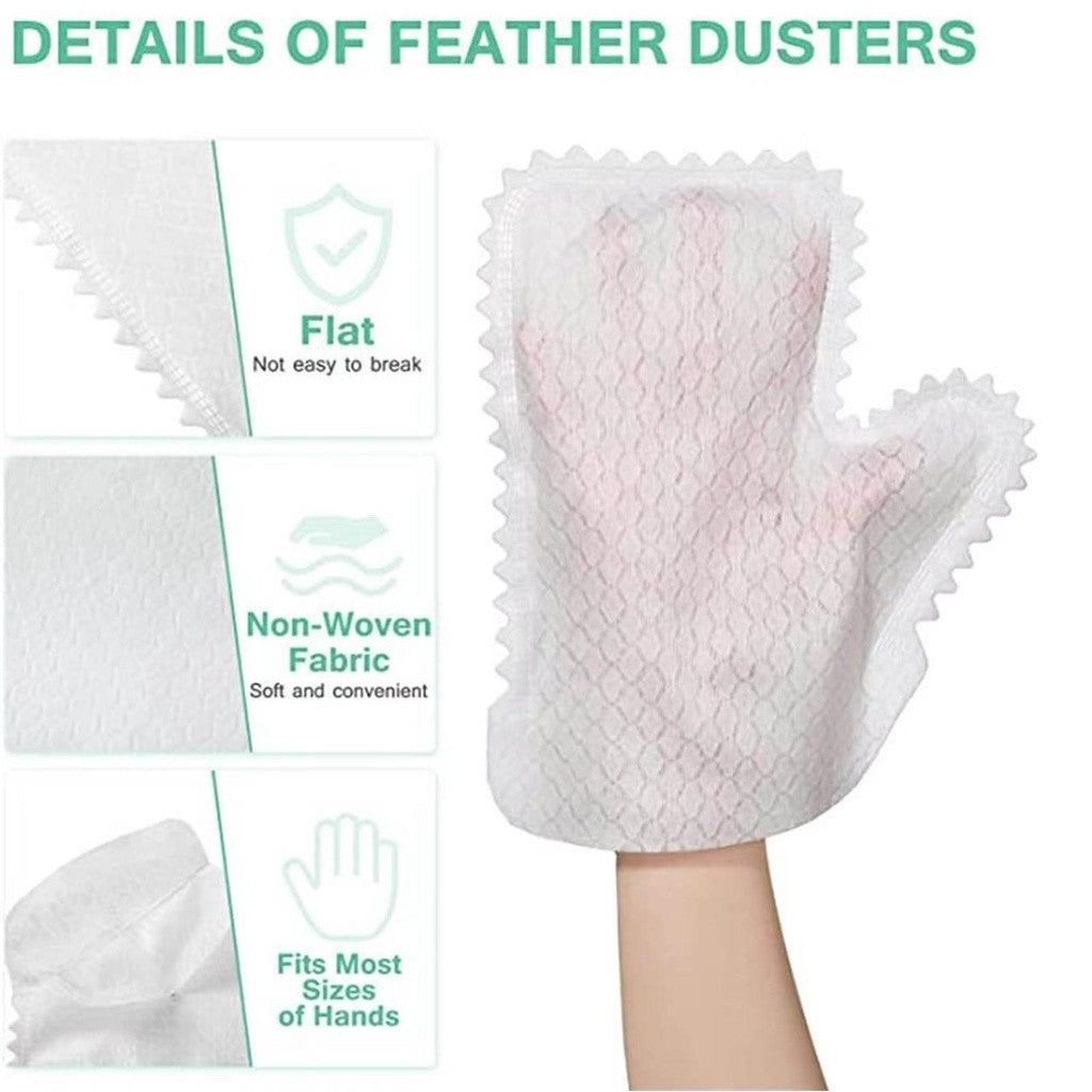 Multifunctional housework rag cleaning lazy gloves non-disposable dust removal/多功能家务抹布清洁懒人手套非一次性除尘