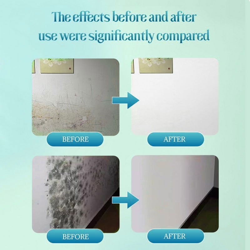 Rapid Wall Repair Spray Paint White Refurbishment Spray Wall Surface Paint Wall Cleaning Artifact Spray 墙面清洁神器