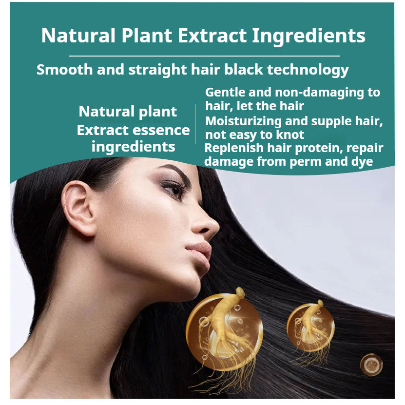 READY STOCK!!! One-Stroke Comb Straight | Anti-Frizz Soft Detangling Brush | Smooth & Silky Hair Comb for Women & Men一梳直