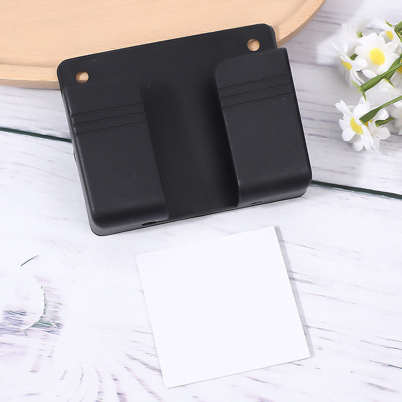 【READY STOCK】Wall-Mounted Phone Holder | No-Drill Adhesive Removable Phone Stand | Bedside, Kitchen, Bathroom Use 墙壁手机支架