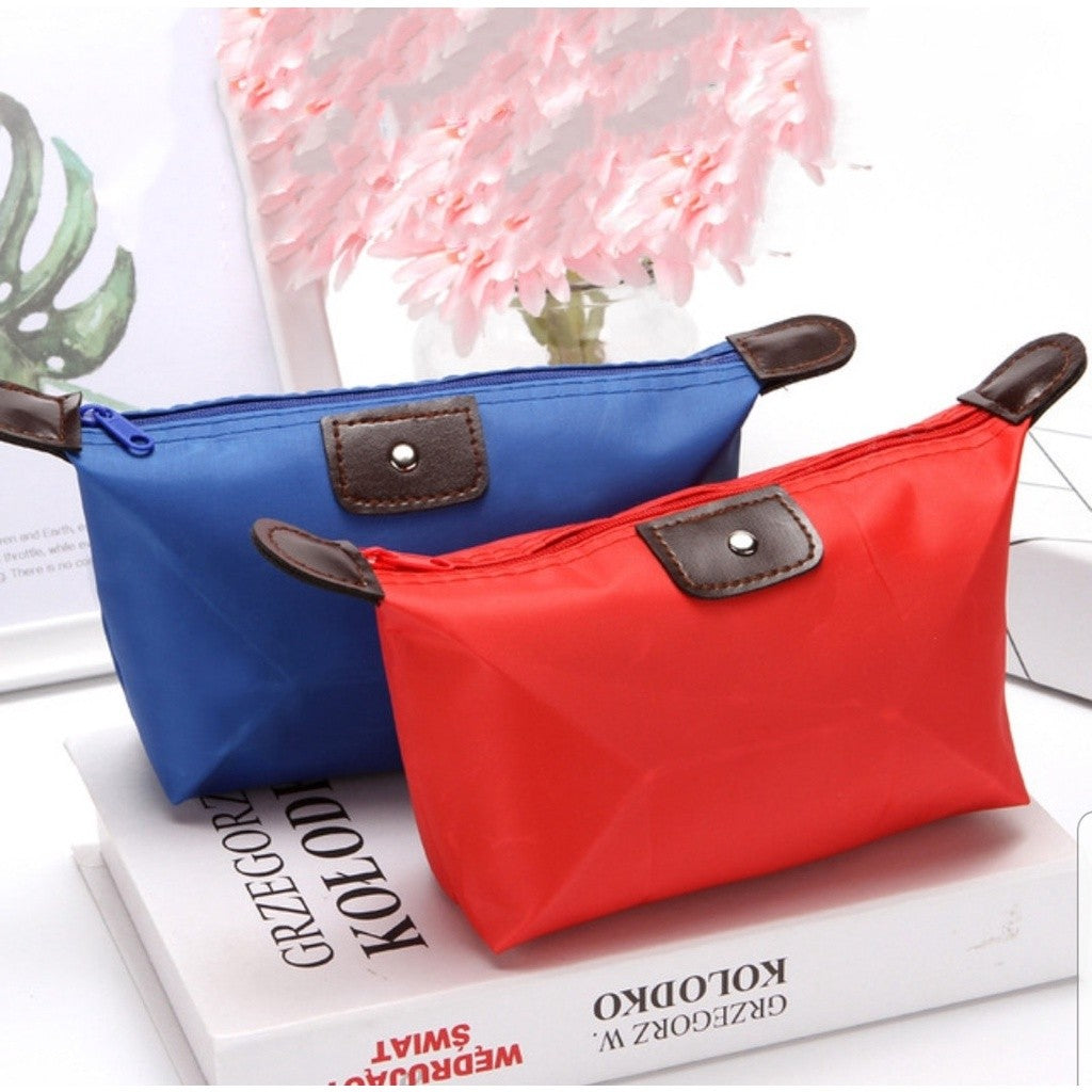 READY STOCK Travel Make Up Bag Pouch Coin Zip Lady Dompet Makeup Colourful Mini Beg Wallet Travel Women 旅行化妆包